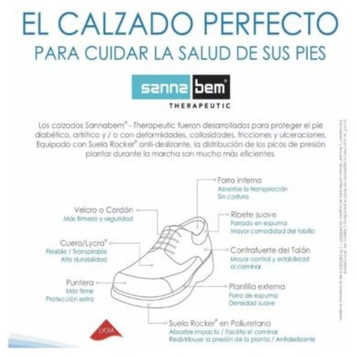 BLUNDING - Zapato diabetico Marron con cierre cordon -Talla 43-Blunding