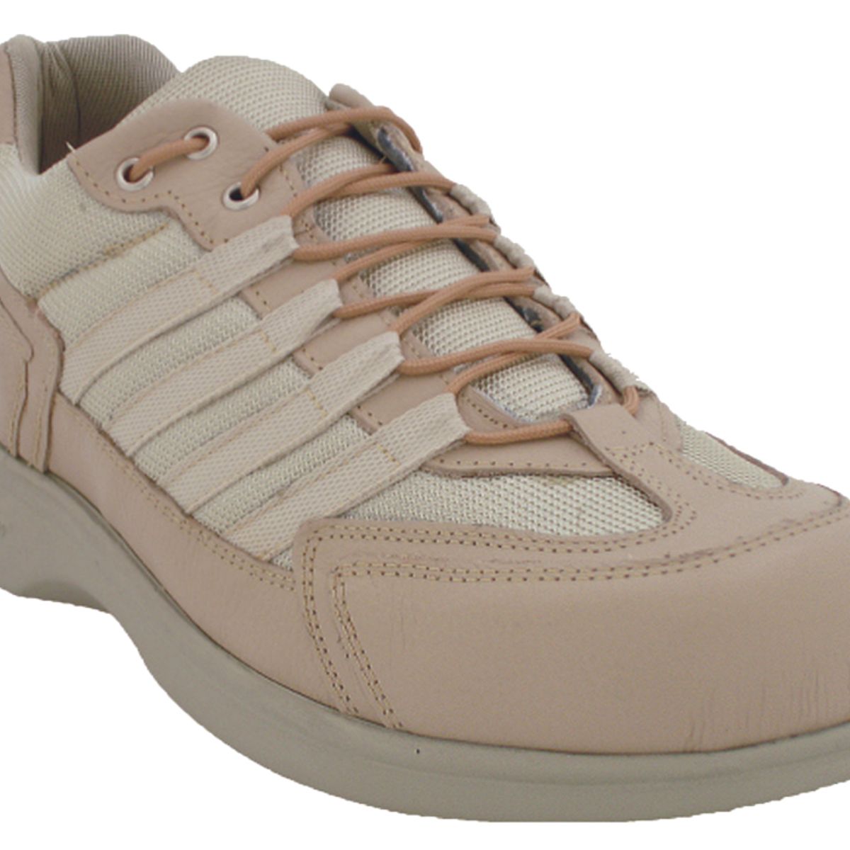 SANNABEM - Zapato para Diabetico deportivo-Beige-Talla 35-Blunding