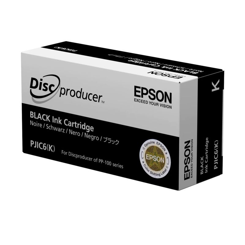 EPSON - Cartucho Tinta Negra C13S020452 1K Epson Producer Disco