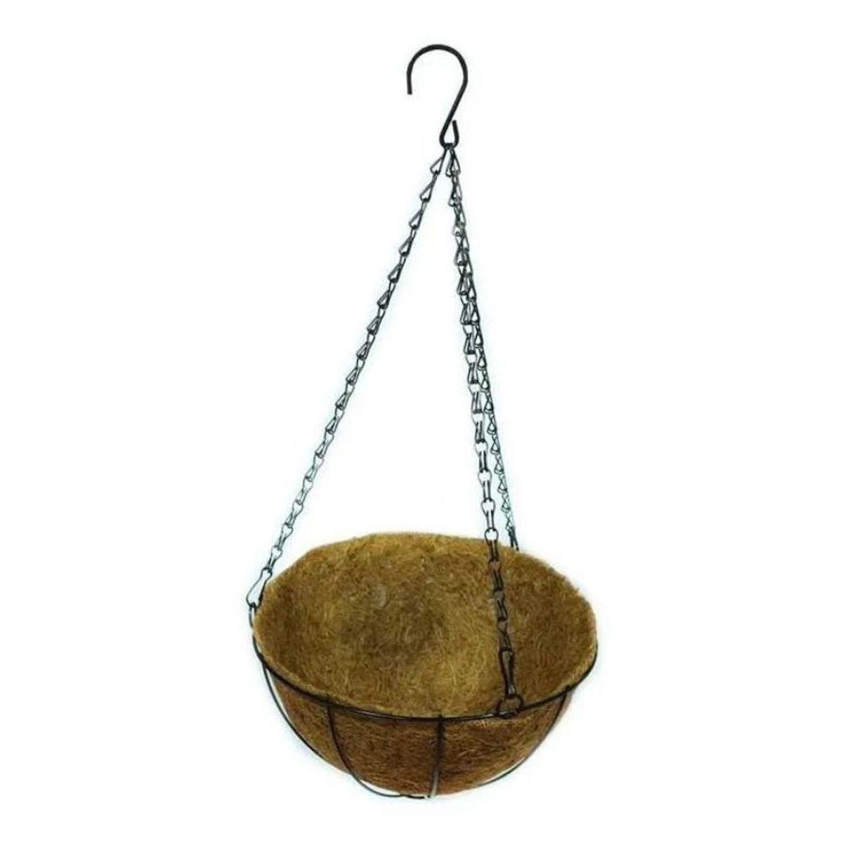 GENERICO - Macetero Para Plantas Colgante De Fibra Coco Alambre Acero