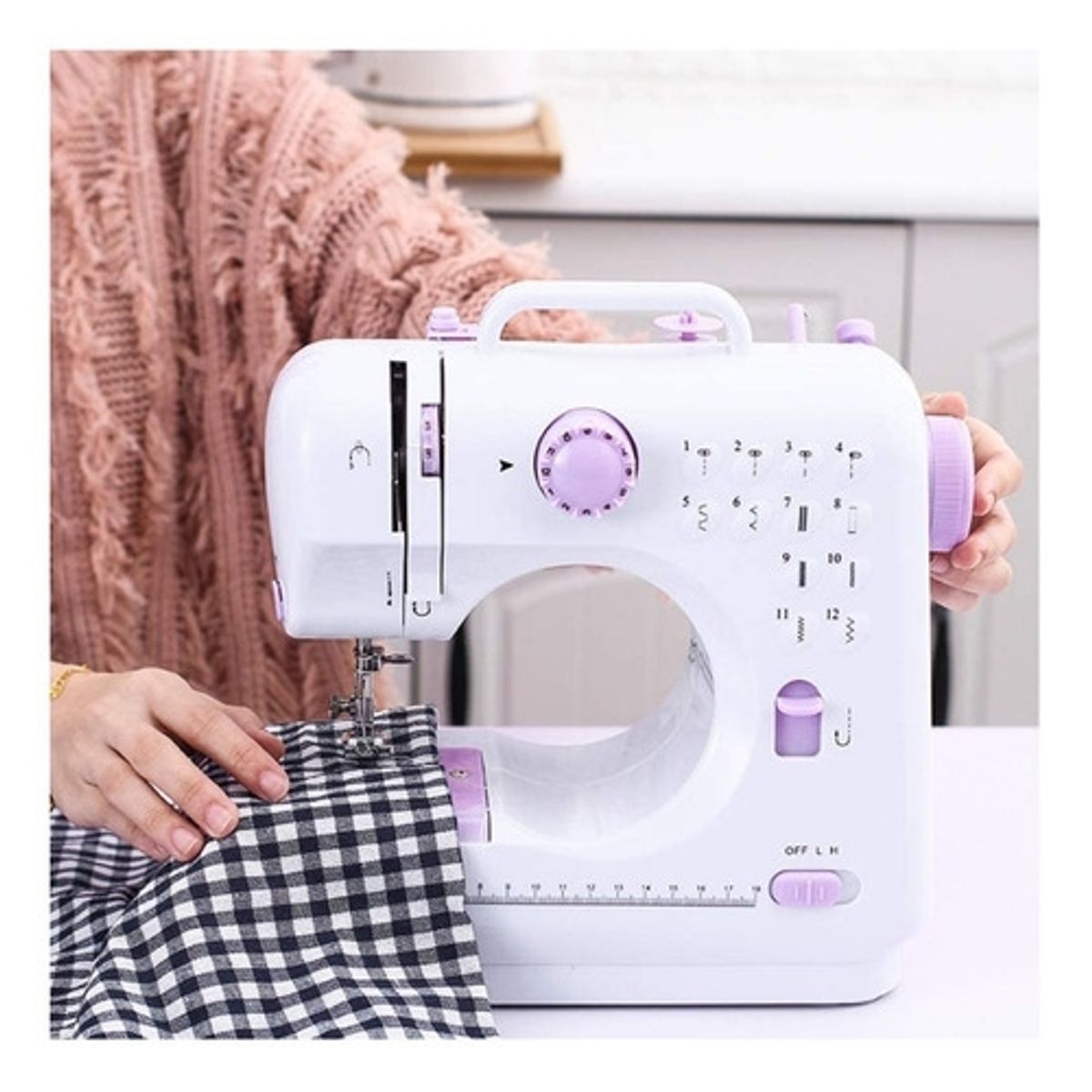 MOVI - MAQUINA DE COSER PORTATIL CON 12 PUNTADAS