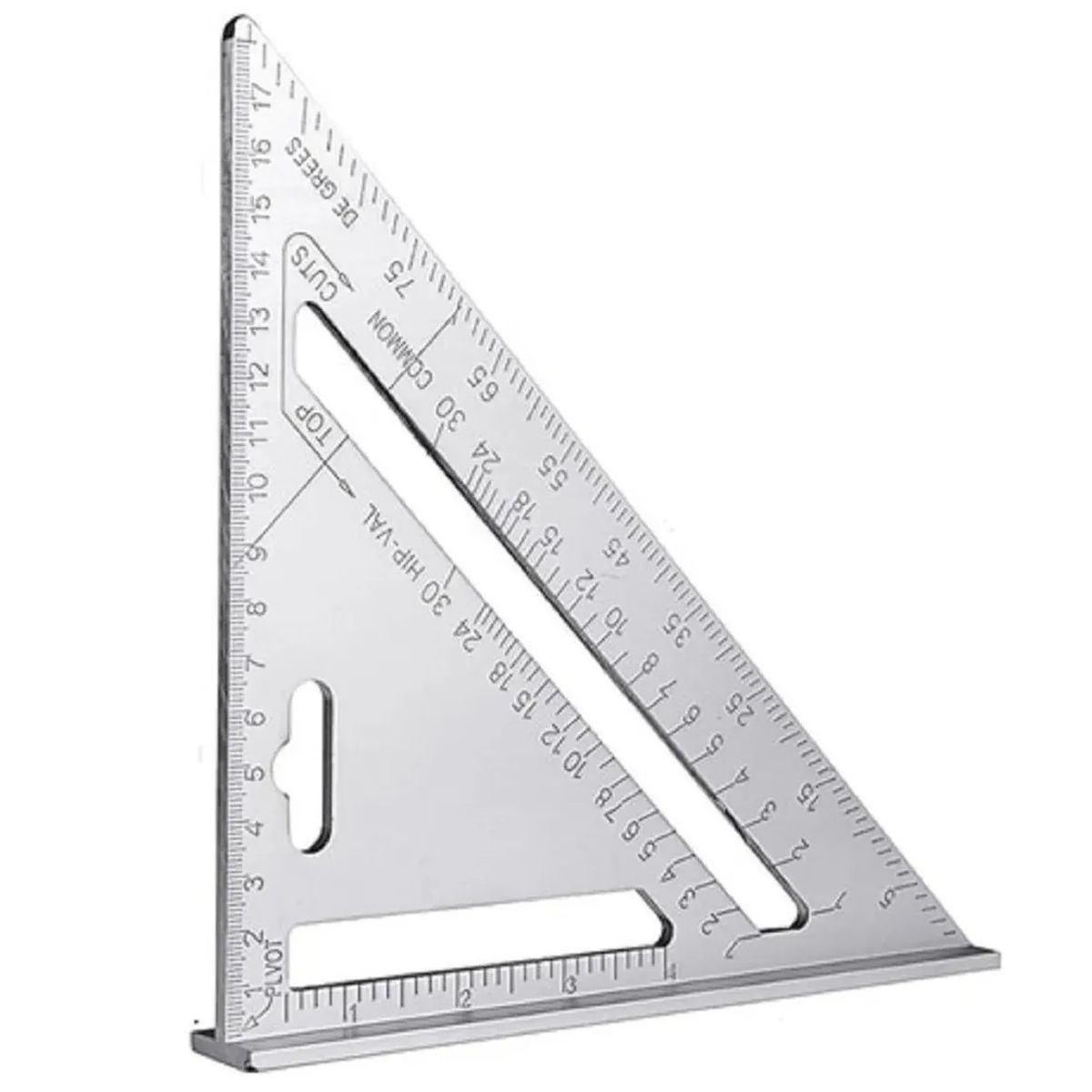 EOLAND - Escuadras Combinada Escuadra Rapida Aluminio Triangular