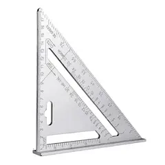 GENERICO - Escuadras Combinada Escuadra Rapida Aluminio Triangular