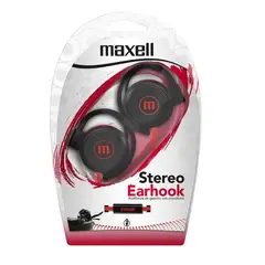 MAXELL - Audífono Con Micrófono Earhook Ec-155 Rojo