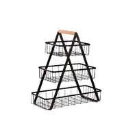 Organizador Frutero Metálico 3 Niveles