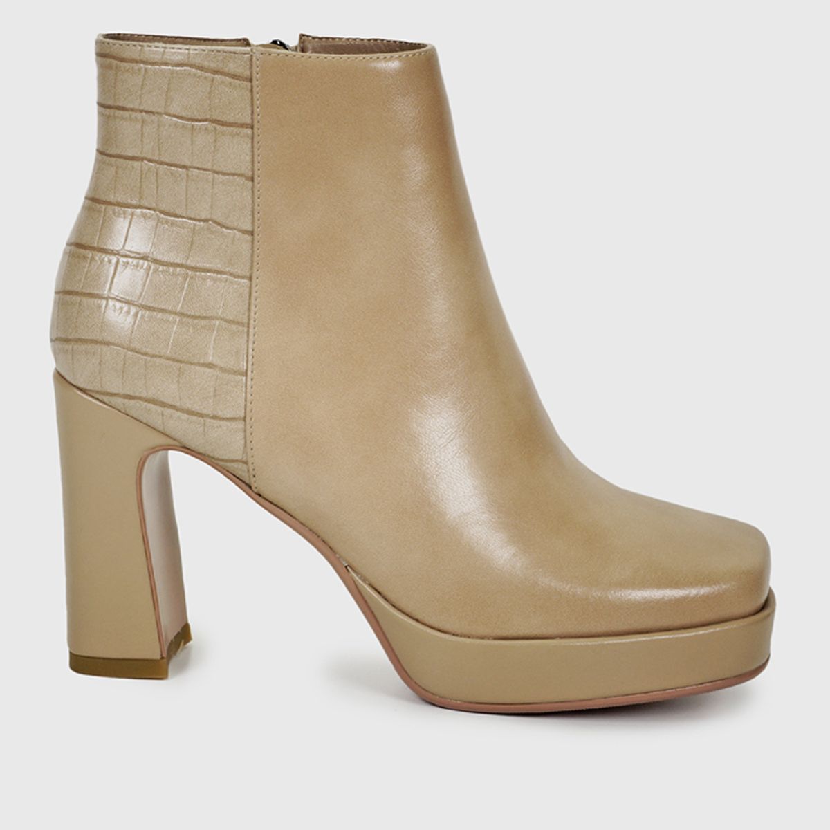 DEGAS - Botín Cuero Paris Beige DEGAS