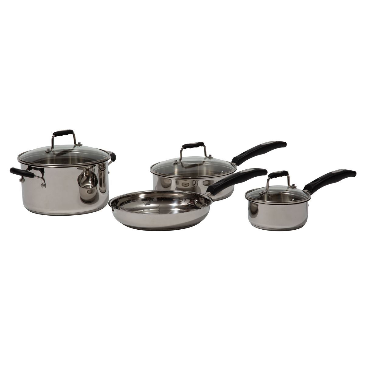 CUISINART - Bateria Cuisinart Acero Inoxidable 7 Pzs