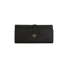 CARVEN - Billetera mujer Nápoles negra Paris
