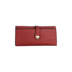 CARVEN - Billetera mujer Nápoles roja Paris