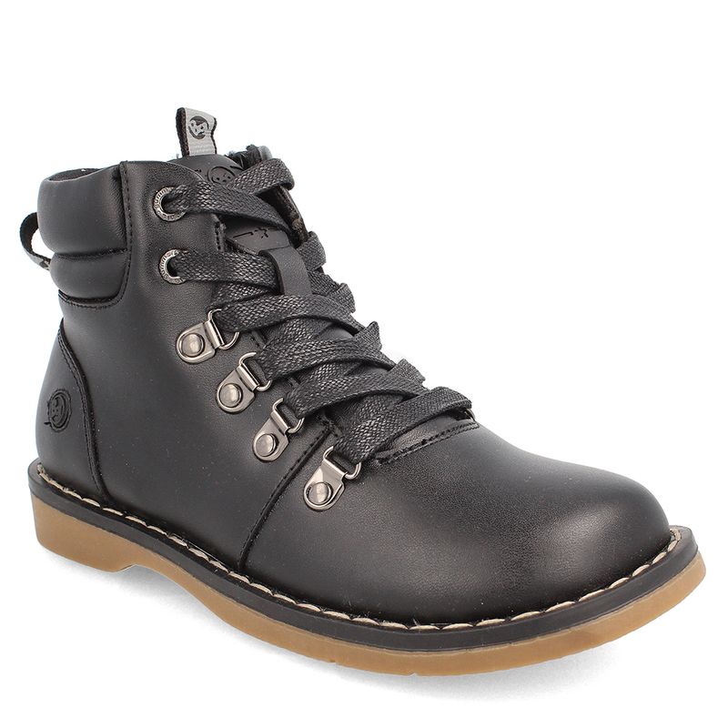 BUBBLE GUMMERS - ZAPATO ESCOLAR NIÑA BUBBLEGUMMERS BABY STAR II NEGRO 26-29