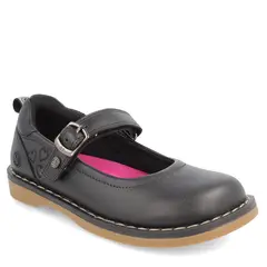 BUBBLE GUMMERS - ZAPATO ESCOLAR NIÑA BUBBLEGUMMERS BABY STAR NEGRO 30-33
