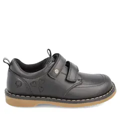 BUBBLE GUMMERS - ZAPATO ESCOLAR NIÑA BUBBLEGUMMERS BABY STAR 3 NEGRO