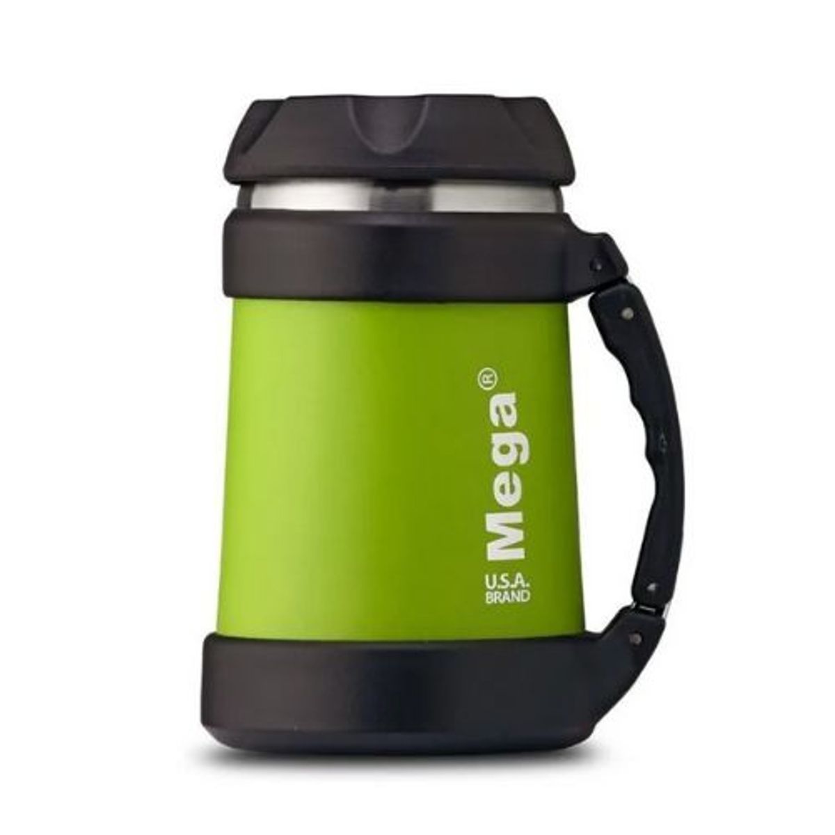 MEGA - Termo de Comida 500 ML MegaPower Recipiente Verde con Asa