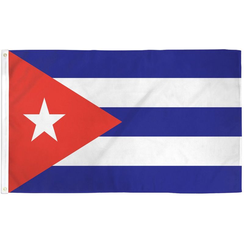 GENERICO - Bandera de la República de Cuba 90cm x 60cm