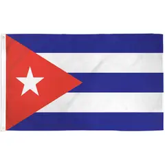 GENERICO - Bandera de la República de Cuba 90cm x 60cm