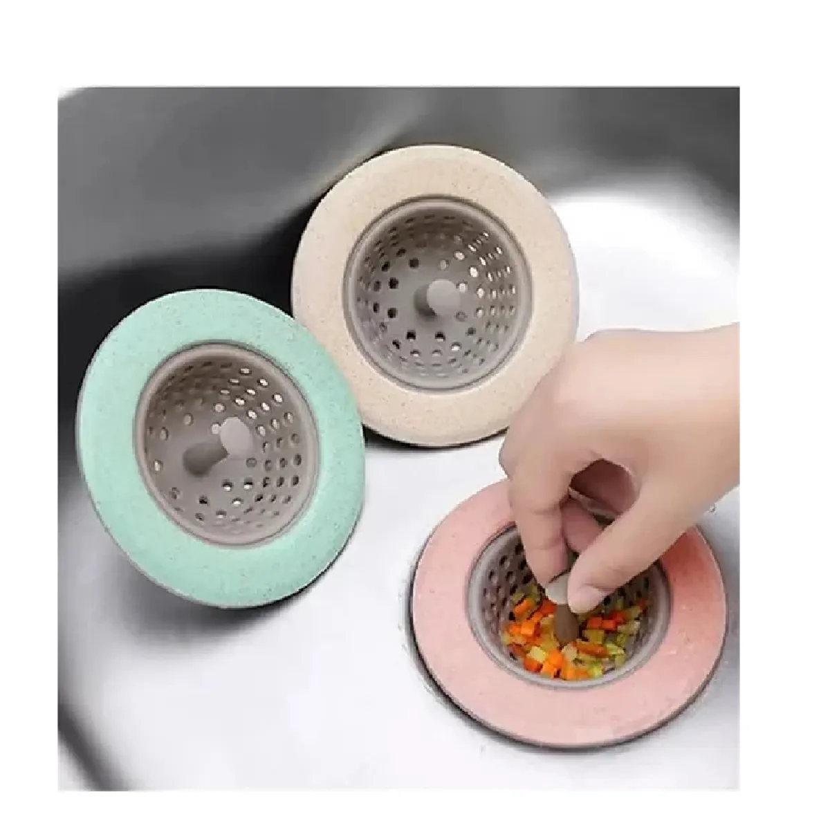 UNIVERSAL - Colador de silicona para drenaje