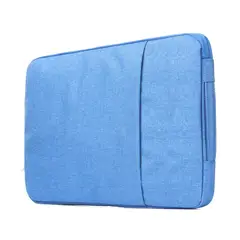 GENERICO - Bolso Para Notebook 13 Pulgadas Impermeable Y Microfibra Color Celeste