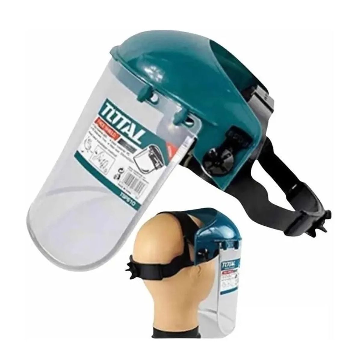TOTAL TOOLS - Protector Facial - Máscara De Seguridad Careta
