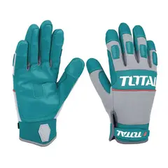 TOTAL TOOLS - Guantes Para Trabajo Mecánico Talle Xl