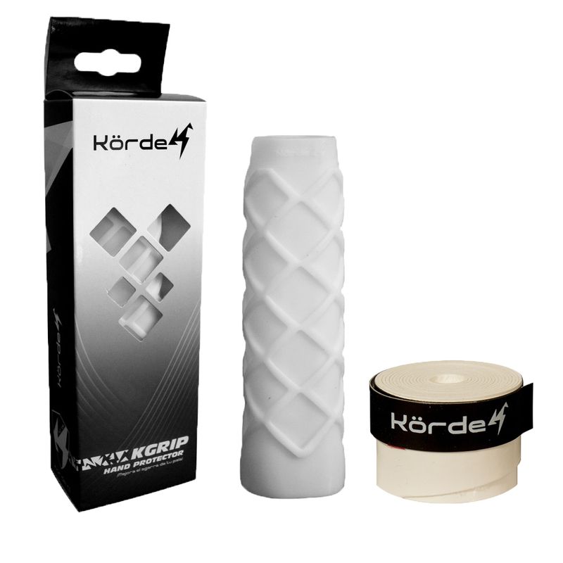 KORDE - KGrip Para Pala De Padel y Over Grip Korde Blanco