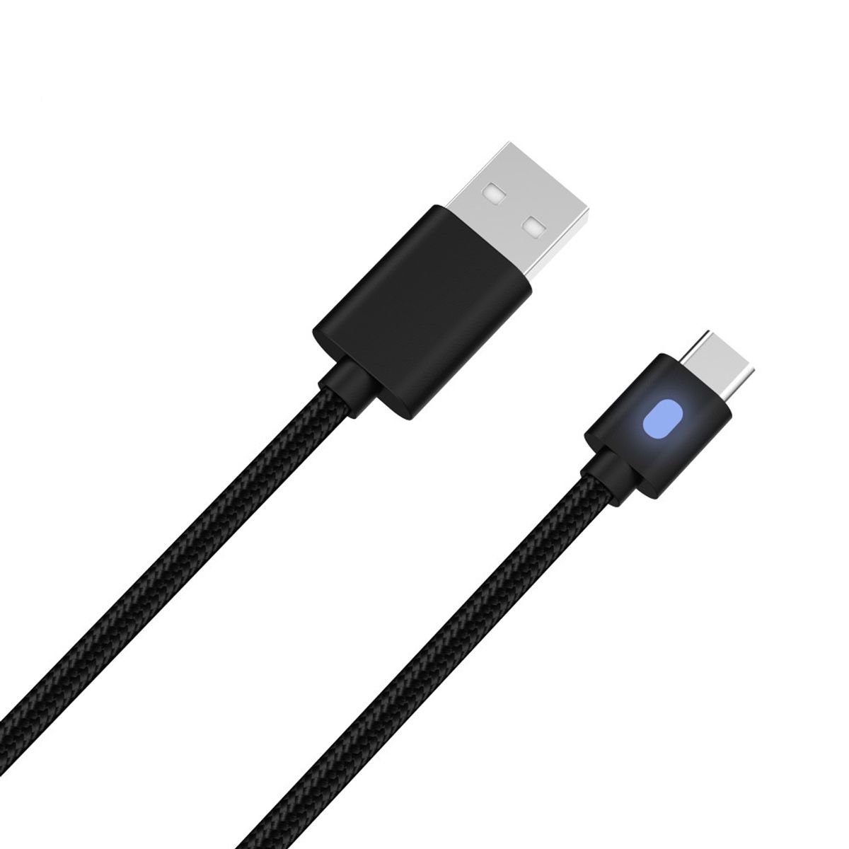 DOBE - Cable 3 Metros Para Cargar Control Ps5 con indicador LED de carga