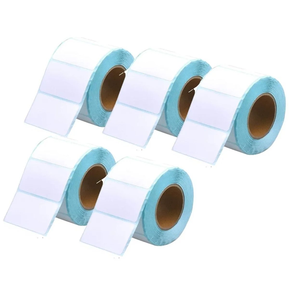 GENERICO - Pack X5 Rollo Etiquetas Térmicas Etiqueta Autoadhesiva 40x30
