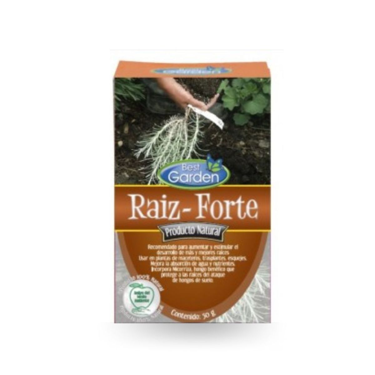 BEST GARDEN - Enraizante Natural Raizforte 50 Grs