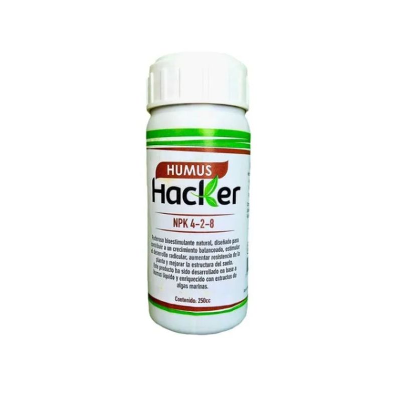 GENERICO - Bioestimulante de crecimiento Humus Hacker Líquido 250cc