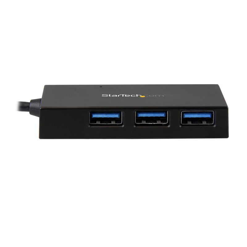 STARTECH - Hub Startech USB 30 USB-C a 1x USB-C 3x USB-A Negro STARTECH
