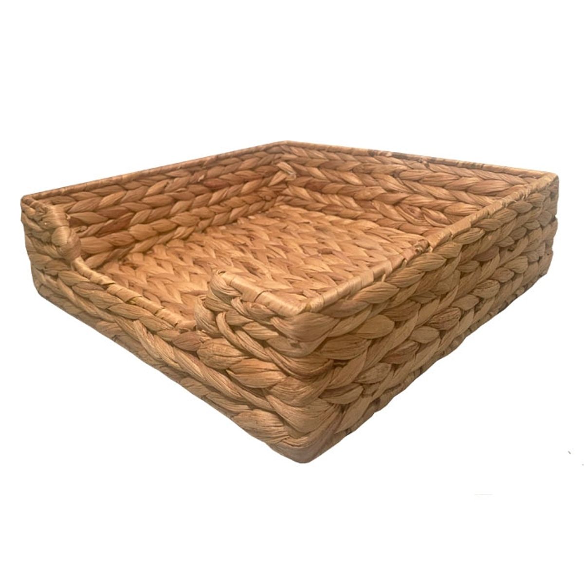 BRIC - Cesta cuadrada bambú.