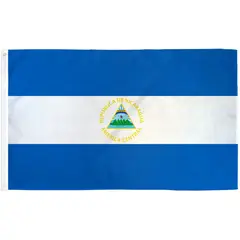GENERICO - Bandera de Nicaragua de 150cm x 90cm