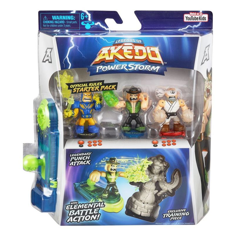 BOING TOYS - Akedo S3 Starter Pack Guerreros Arcade