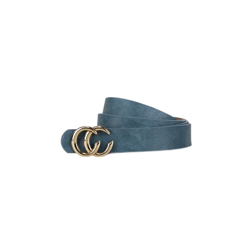 CARVEN - Cinturón mujer Siena celeste Carven Paris