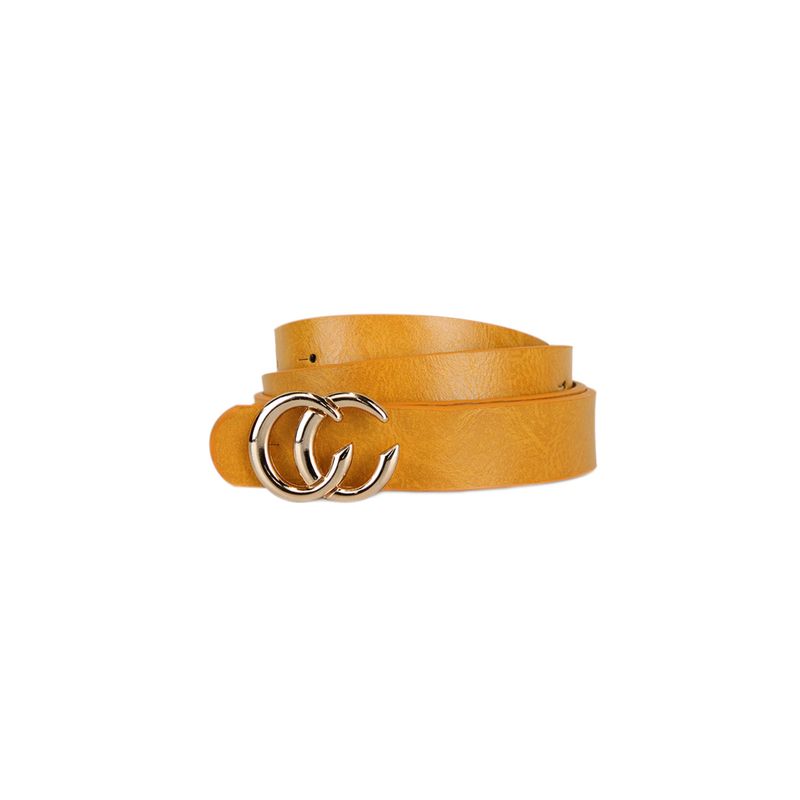 CARVEN - Cinturón mujer Siena amarillo Carven Paris