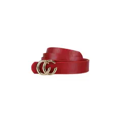 CARVEN - Cinturón mujer Siena rojo Paris