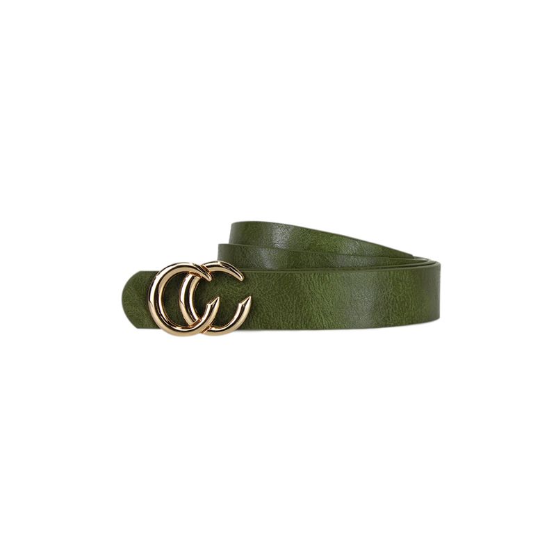 CARVEN - Cinturón mujer Siena verde Carven Paris