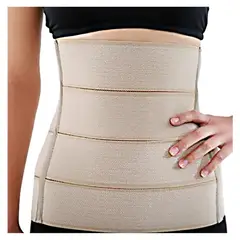 BLUNDING - Faja Abdominal Con Protección Post Operatoria 4 Bandas - Talla L