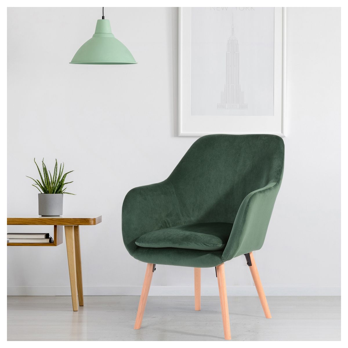 NOVAHUS - Sitial Cape de Tela con Apoyabrazos