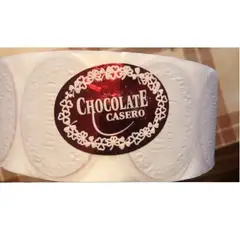 GENERICO - Sticker Alfajor X 100 Unid Chocolate Casero Rojo