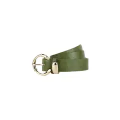 CARVEN - Cinturón mujer Sines verde Paris