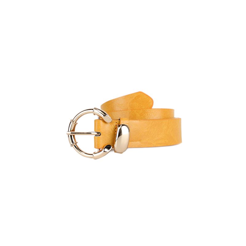 CARVEN - Cinturón mujer Sines amarillo Carven Paris