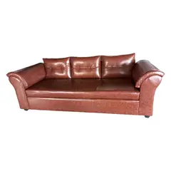 MUEBLERIA LATINA - SOFA 3 CUERPOS MUSTANG PU FRANCE TERRA