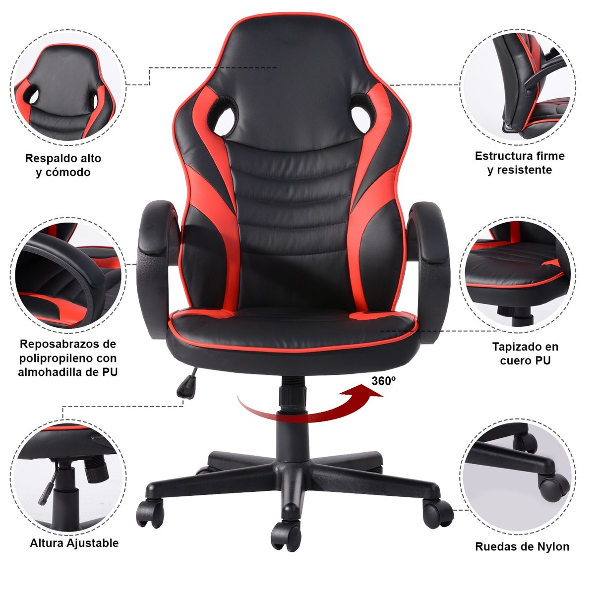 NOVAHUS - SILLA GAMER XGAMES