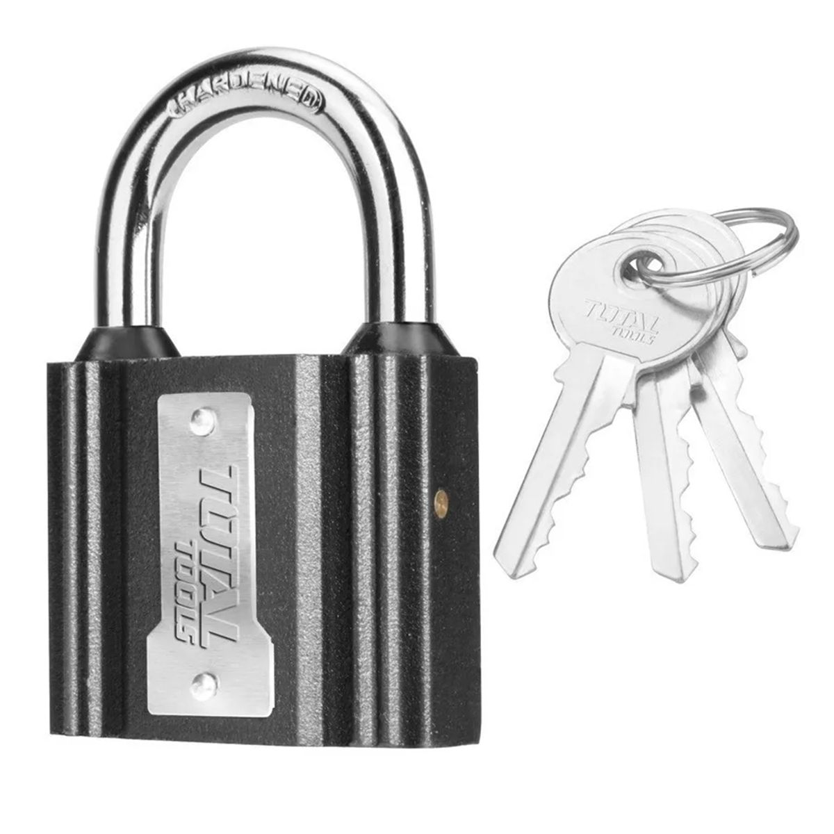 TOTAL TOOLS - Candado De Seguridad 32 Mm Con 3 Llaves