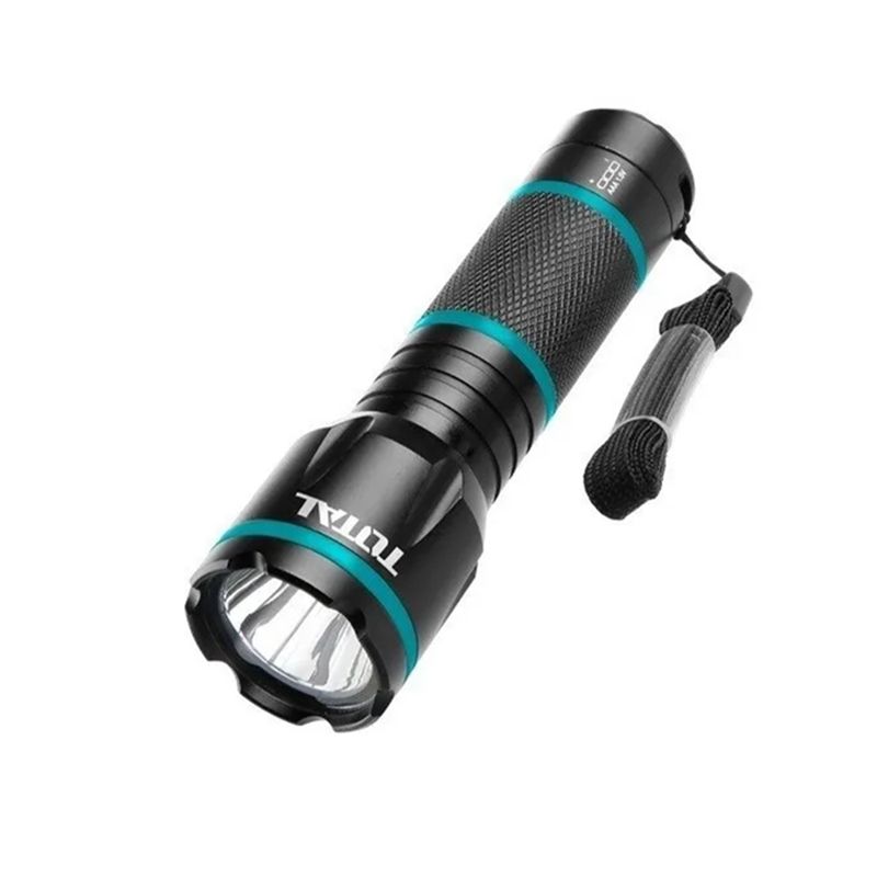 TOTAL TOOLS - Linterna De Mano Tactica Led