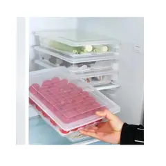 GENERICO - Taper Tupper Organizador Plastico Para Comida Nevera