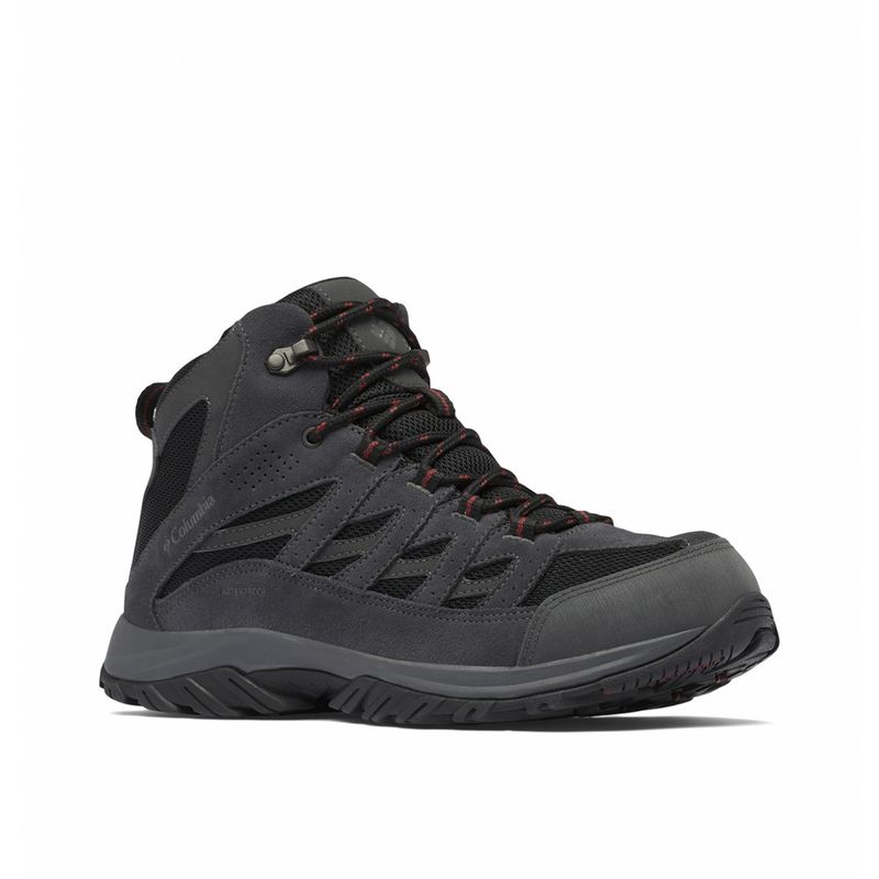 COLUMBIA - Botín Hombre Crestwood Mid Water Negro COLUMBIA