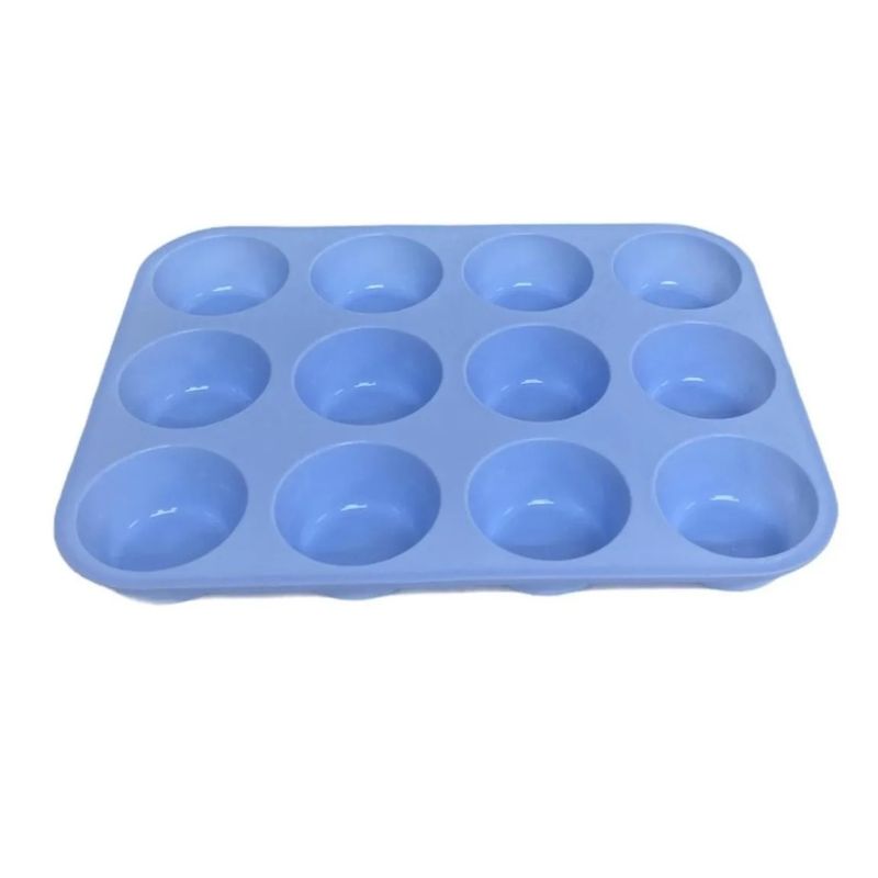 GENERICO - Molde Muffins Molde De Silicona 12 Cup Molde Cupcakes Repostería.