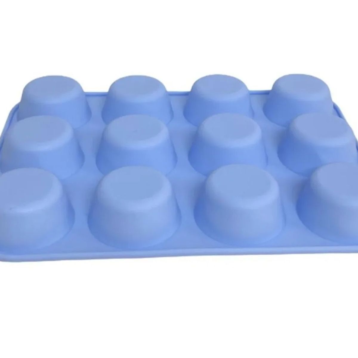 GENERICO - Molde Muffins Molde De Silicona 12 Cup Molde Cupcakes Repostería.