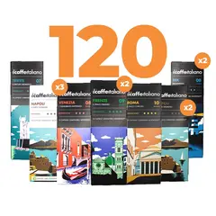 ILCAFFEITALIANO - Pack 120 capsulas compatibles